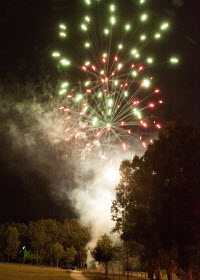 KC's Fireworks Display in Mango Hill